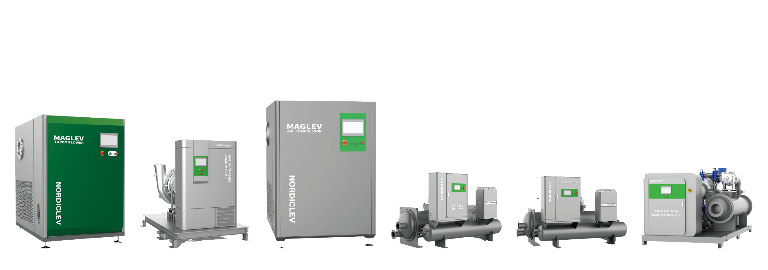 NordicLev maglev line-up